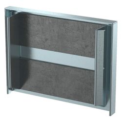 OBO Bettermann Endstück PYROLINE Rapid PLM EP 0810 FS, 105x20x81mm, Stahl, bandverzinkt... OBO-7218090 4012197310226 (Abb. 1)