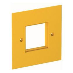 OBO Bettermann Abdeckplatte VH-P4, 95x95mm, Rastermaß 45, Kunststoff, Rapsgelb, 1... OBO-6109840 4012195125327 (Abb. 1)