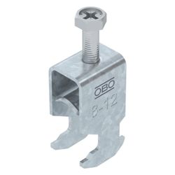 OBO Bettermann Bügelschelle 2056 BS-H1-M-12, 8-12mm, Stahl, feuerverzinkt... OBO-1186002 4012196846900 (Abb. 1)