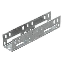 OBO Bettermann Längsverbinder VF AZK 50, 45x45mm, Stahl... OBO-6066615 4012195049623 (Abb. 1)