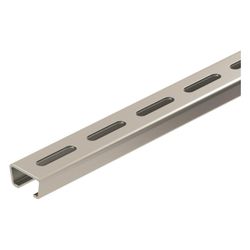 OBO Bettermann Profilschiene AMS3518P2000A2 C-Profil, 2000x35x18mm, Edelstahl... OBO-1112709 4012195627128 (Abb. 1)