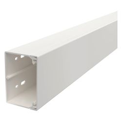 OBO Bettermann Wand- und Deckenkanal WDK60090RW, 60x90x2000mm, PVC, Weiß... OBO-6191207 4012196491292 (Abb. 1)