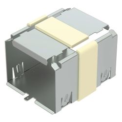 OBO Bettermann Stoßstellenverbinder PLM SIC 0810, EI90, 77x96mm, bandverzinkt, grau... OBO-7218031 4012197450953 (Abb. 1)