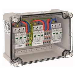 OBO Bettermann Generatoranschlusskasten PVG-C1000K 111, 1000V 3x1 MPP-Tracker, Kunststoff,... OBO-5088425 4012197365127 (Abb. 1)