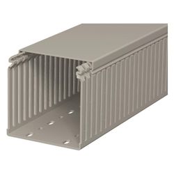 OBO Bettermann Verdrahtungskanal LKV 100100, 100x100x2000mm, PVC, Grau... OBO-6178341 4012196011162 (Abb. 1)