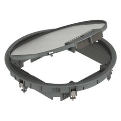 OBO Bettermann Geräteeinsatz GESR9 U 7011, 324mm, Kunststoff, Eisengrau... OBO-7405528 4012195104162 (Abb. 1)