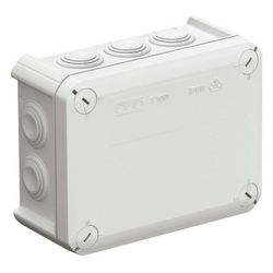 OBO Bettermann Kabelabzweigkasten T-Serie T 100 rechteckig, 10xM25 IP66, Kunststoff, Licht... OBO-2007077 4012195246794 (Abb. 1)