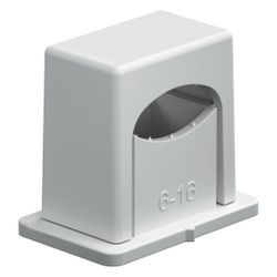 OBO Bettermann Druck-ISO-Schelle 3050 LGR, 6-16mm, Kunststoff, Lichtgrau... OBO-2101017 4012195195252 (Abb. 1)