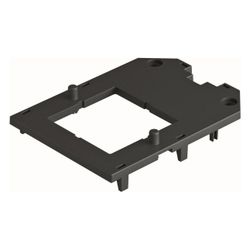 OBO Bettermann Abdeckplatte UT34 D2, 104x76x4mm, Polyamid, Schwarz... OBO-7408785 4012196435395 (Abb. 1)