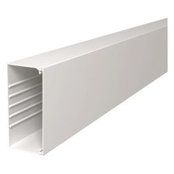 OBO Bettermann Wand- und Deckenkanal WDK 80170, 80x170x2000mm, PVC, Reinweiß... OBO-6191304 4012195042273 (Abb. 1)