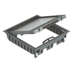 OBO Bettermann Geräteeinsatz GES9-3B U 9011, 264x264mm, Kunststoff, Schwarz... OBO-7405079 4012196460502 (Abb. 1)