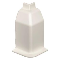OBO Bettermann Außeneck SLL AE2070 Haubenformteil, 46mm, PVC, Reinweiß... OBO-6132262 4012196720804 (Abb. 1)