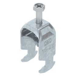 OBO Bettermann Bügelschelle 2056 BS-H1-M-22, 16-22mm, Stahl, feuerverzinkt... OBO-1186016 4012196848584 (Abb. 1)