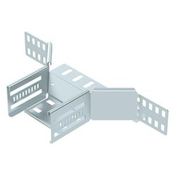 OBO Bettermann Anbau-Abzweigstück RAA 610 FS, 60mm Höhe, 100mm Abgangsbreite, Stahl, Zink... OBO-6042111 4012197337162 (Abb. 1)