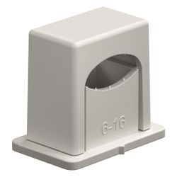 OBO Bettermann Druck-ISO-Schelle 3050 LGR, 6-16mm, Kunststoff, Lichtgrau... OBO-2101017 4012195195252 (Abb. 1)