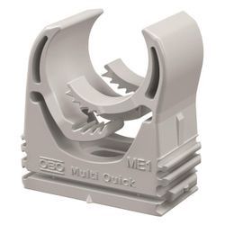 OBO Bettermann Multi-Quick-Schelle M-Quick M20, 16-20mm, Polyamid, Lichtgrau, 2153718... OBO-2153718 4012195742395 (Abb. 1)