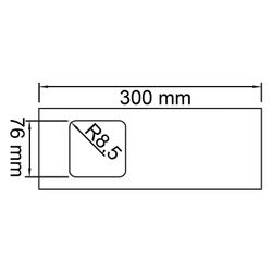 OBO Bettermann Oberteil für Gerätedose D 2-2/110, 300mm, Kunststoff, Reinweiß... OBO-6194109 4012196628636 (Abb. 1)