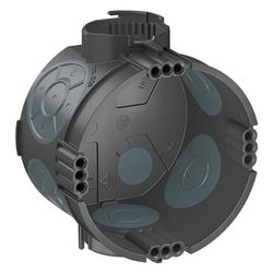 OBO Bettermann Unterputz-Gerätedose UG 46-L, 60mm, 46mm, Kunststoff, Schwarz... OBO-2003706 4012196715886 (Abb. 1)