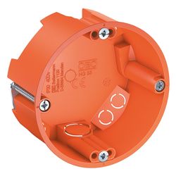 OBO Bettermann Hohlwand-Gerätedose HG 35, 68mm, 35mm, Orange, 2003800... OBO-2003800 4012196687060 (Abb. 1)