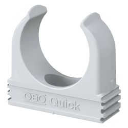 OBO Bettermann Quick-Schelle M63, 63mm, Polypropylen, Lichtgrau... OBO-2149040 4012195588252 (Abb. 1)