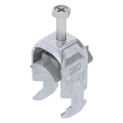OBO Bettermann Bügelschelle BS-H1-K-22 FT, 16-22mm, Stahl, feuerverzinkt... OBO-1186216 4012196847013 (Abb. 1)