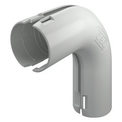 OBO Bettermann Quick-Pipe-Bogen 3000 BMS M32 LGR, 90 Grad, M32, Polypropylen, Grau... OBO-2154058 4012196869800 (Abb. 1)