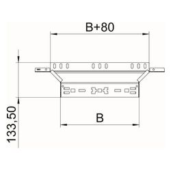OBO Bettermann Anbau-Abzweigstück Magic RAAM 630 FS, 60x300mm, Stahl, Zink... OBO-6041236 4012195878629 (Abb. 1)