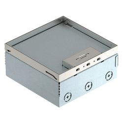 OBO Bettermann Bodentank UDHOME4 2V V, 202x202mm, 2 Gerätebecher, Edelstahl, 7427200... OBO-7427200 4012195916383 (Abb. 1)