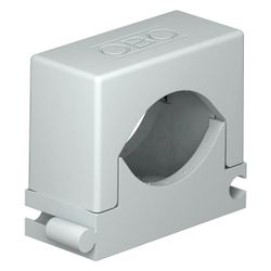 OBO Bettermann Reihen-Druck-Schelle 2037, 6-13mm, Polyamid, Lichtgrau... OBO-2250136 4012195221357 (Abb. 1)