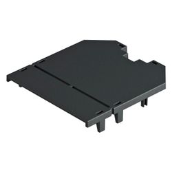 OBO Bettermann Abdeckplatte UT3 P0, 82,5x76x2mm, Polyamid, Schwarz... OBO-7408743 4012196435296 (Abb. 1)