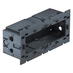 OBO Bettermann Geräteeinbaudose 71GD9-2, 160x76x51mm, Kunststoff, Eisengrau... OBO-6288579 4012195915003 (Abb. 1)