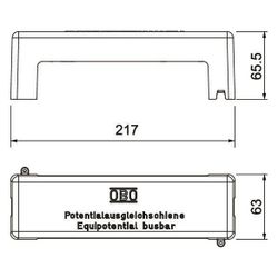 OBO Bettermann Abdeckhaube 1801 AH, Polystyrol, Grau, 5015707... OBO-5015707 4012195378617 (Abb. 1)