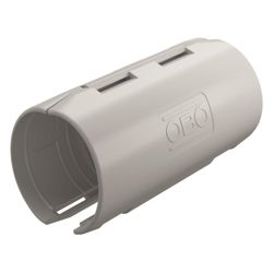 OBO Bettermann Quick-Pipe-Verbindungsmuffe 3000 MMS M32 LGR, M32, Polypropylen, Grau... OBO-2154087 4012196870103 (Abb. 1)
