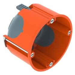 OBO Bettermann Gerätedose HG 47-L rund, 68mm, 47mm, Kunststoff, Orange... OBO-2003806 4012196715930 (Abb. 1)