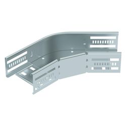 OBO Bettermann Bogen 45 Grad RB 45 610 FS, 60x100mm, Stahl, Zink... OBO-6036100 4012197345167 (Abb. 1)