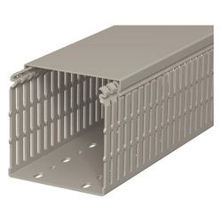 OBO Bettermann Verdrahtungskanal LKV/N 100100, 100x100x2000mm, PVC, Steingrau... OBO-6178441 4012196015184 (Abb. 1)
