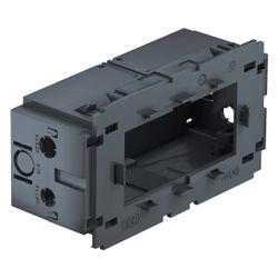 OBO Bettermann Geräteeinbaudose 71GD13, 2-fach 140x76x51mm, Kunststoff, Eisengrau... OBO-6288583 4012195889083 (Abb. 1)