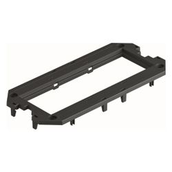 OBO Bettermann Abdeckplatte UT3 P3, 165x76x4mm, Polyamid, Schwarz, 7408753... OBO-7408753 4012196435326 (Abb. 1)