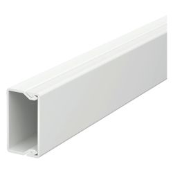 OBO Bettermann Leitungsführungskanal WDK 20035, 2000x35x20mm, Kunststoff, Weiß, 6191045... OBO-6191045 4012196496938 (Abb. 1)
