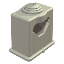 OBO Bettermann Greif-ISO-Schelle 3040 LGR, 6-16mm, Polystyrol, Lichtgrau... OBO-2105012 4012195195436 (Abb. 1)
