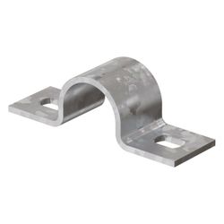 OBO Bettermann Befestigungsschelle 823 20mm zweilappig, 20mm, Stahl, feuerverzinkt... OBO-1015133 4012195015253 (Abb. 1)