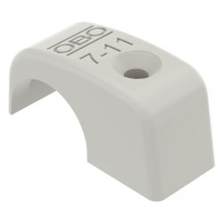 OBO Bettermann ISO-Nagelschelle 4030 rund, 7-11mm, Polypropylen, Lichtgrau... OBO-2215101 4012195213253 (Abb. 1)