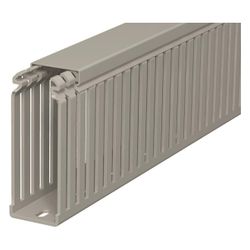 OBO Bettermann Verdrahtungskanal LKV 10037, 100x37,5x2000mm, PVC, Grau... OBO-6178334 4012196010806 (Abb. 1)