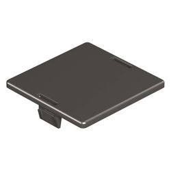 OBO Bettermann Leerplatzabdeckung LP R, Rastermaß 45 Länge 50mm, Polyamid, Schwarz... OBO-7407580 4012195112433 (Abb. 1)