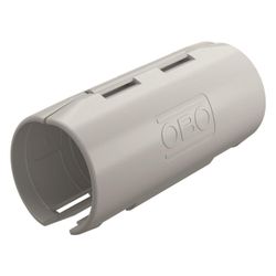 OBO Bettermann Quick-Pipe-Verbindungsmuffe 3000 MMS M25 LGR, M25, Polypropylen, Grau... OBO-2154085 4012196870097 (Abb. 1)