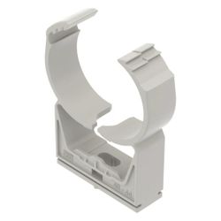 OBO Bettermann Rohrschelle proQuick PQ-40, 39,3-44,5mm, Polyamid, Grau... OBO-2147320 4012197395988 (Abb. 1)