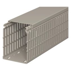 OBO Bettermann Verdrahtungskanal LKV/N 10075, 100x75x2000mm, PVC, Steingrau... OBO-6178439 4012196014156 (Abb. 1)