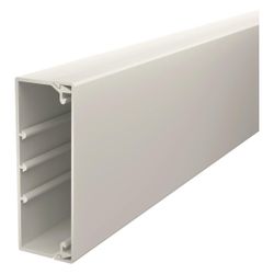 OBO Bettermann Wand- und Deckenkanal WDK 40x110x2000mm, 40x110x2000mm, PVC, Weiß... OBO-6191150 4012196501199 (Abb. 1)