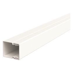 OBO Bettermann Leitungsführungskanal LKM 20020, 2000x20x24mm, Stahl, Reinweiß... OBO-6248462 4012196651795 (Abb. 1)