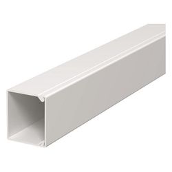 OBO Bettermann Wand- und Deckenkanal WDK30030, 30x30x2000mm, PVC, Reinweiß... OBO-6191096 4012196794294 (Abb. 1)